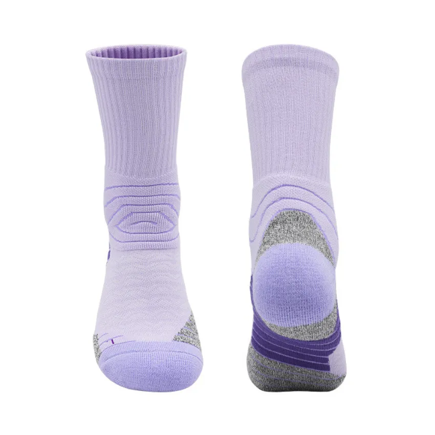 3 Pack Mens Thick Cushioned Sports Socks Black