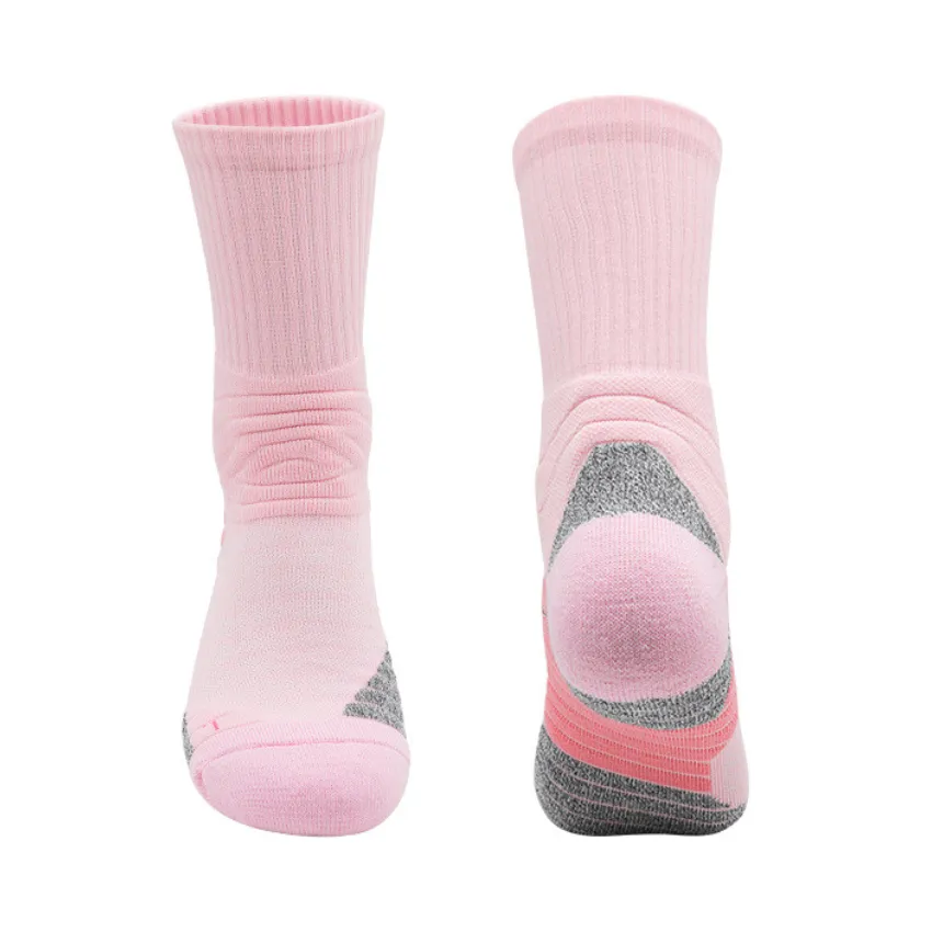 3 Pack Mens Thick Cushioned Sports Socks Black