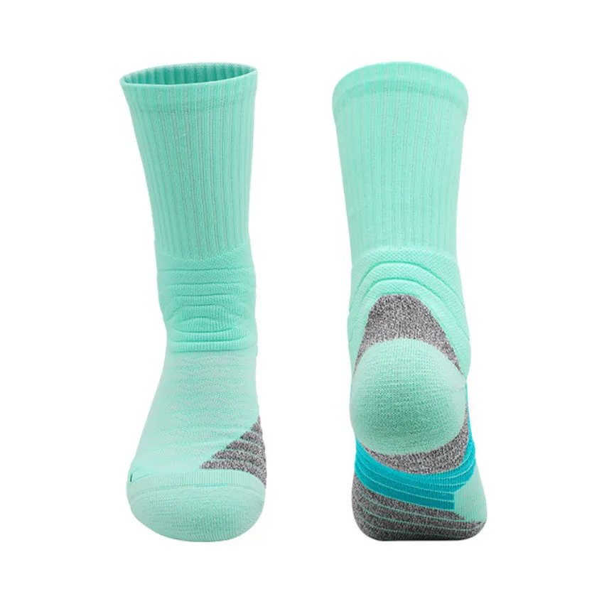3 Pack Mens Thick Cushioned Sports Socks Black