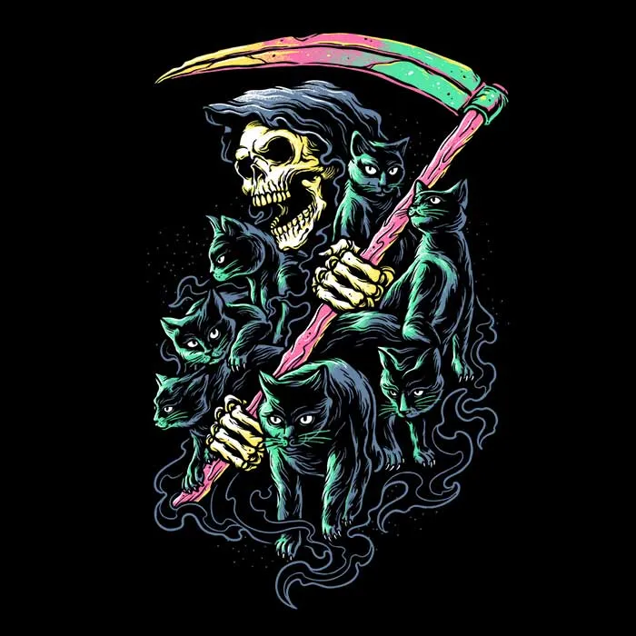 7 Deadly Cats - Sweatshirt