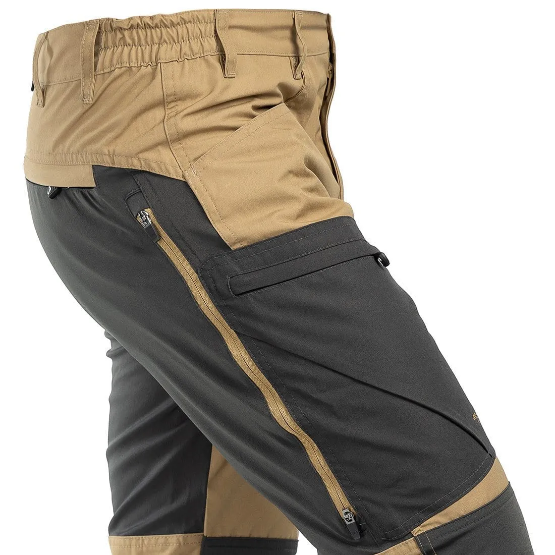 Active Stretch Pants Men's Khaki (Short)