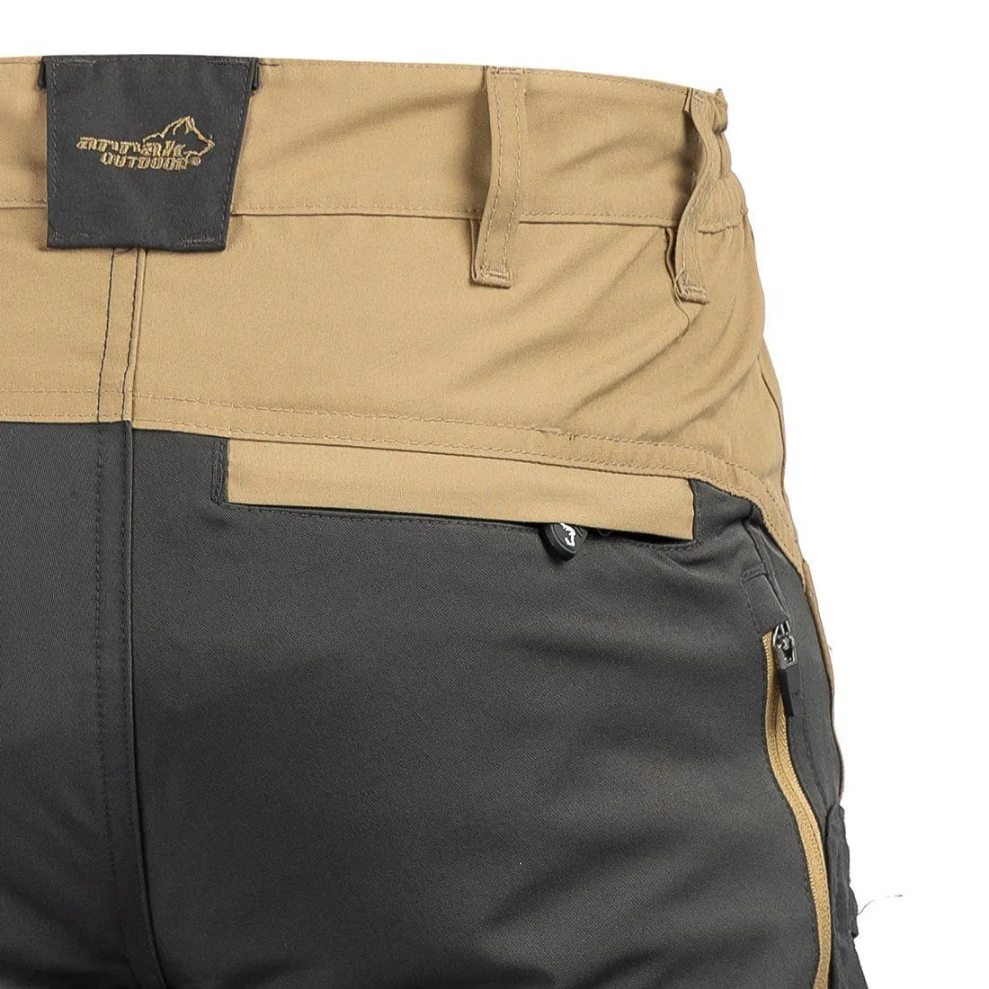 Active Stretch Pants Men's Khaki (Short)