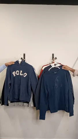 ADIDAS - FILA - RALPH LAUREN - CARHARTT - NFL SWEATSHIRTS - 30 PCS