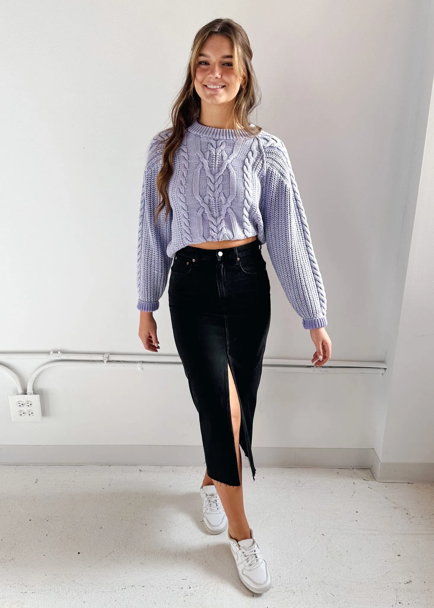 Alice Denim Midi Skirt - Underground