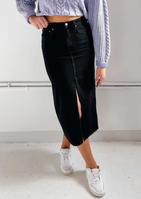 Alice Denim Midi Skirt - Underground