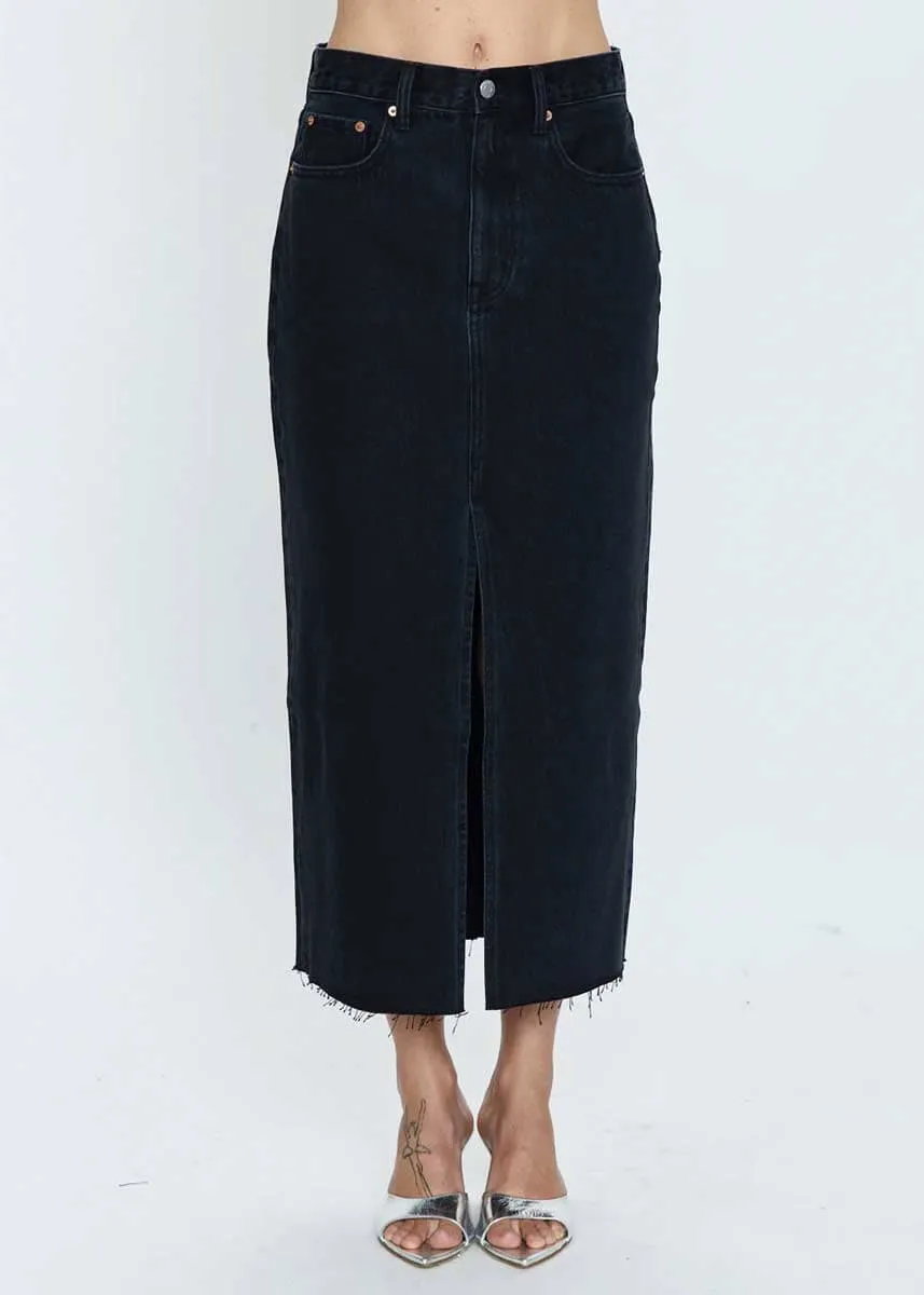 Alice Denim Midi Skirt - Underground