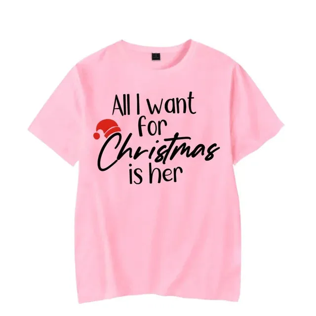 All I Want For Christmas Is Him Shirt