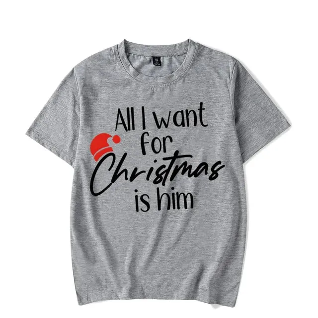 All I Want For Christmas Is Him Shirt
