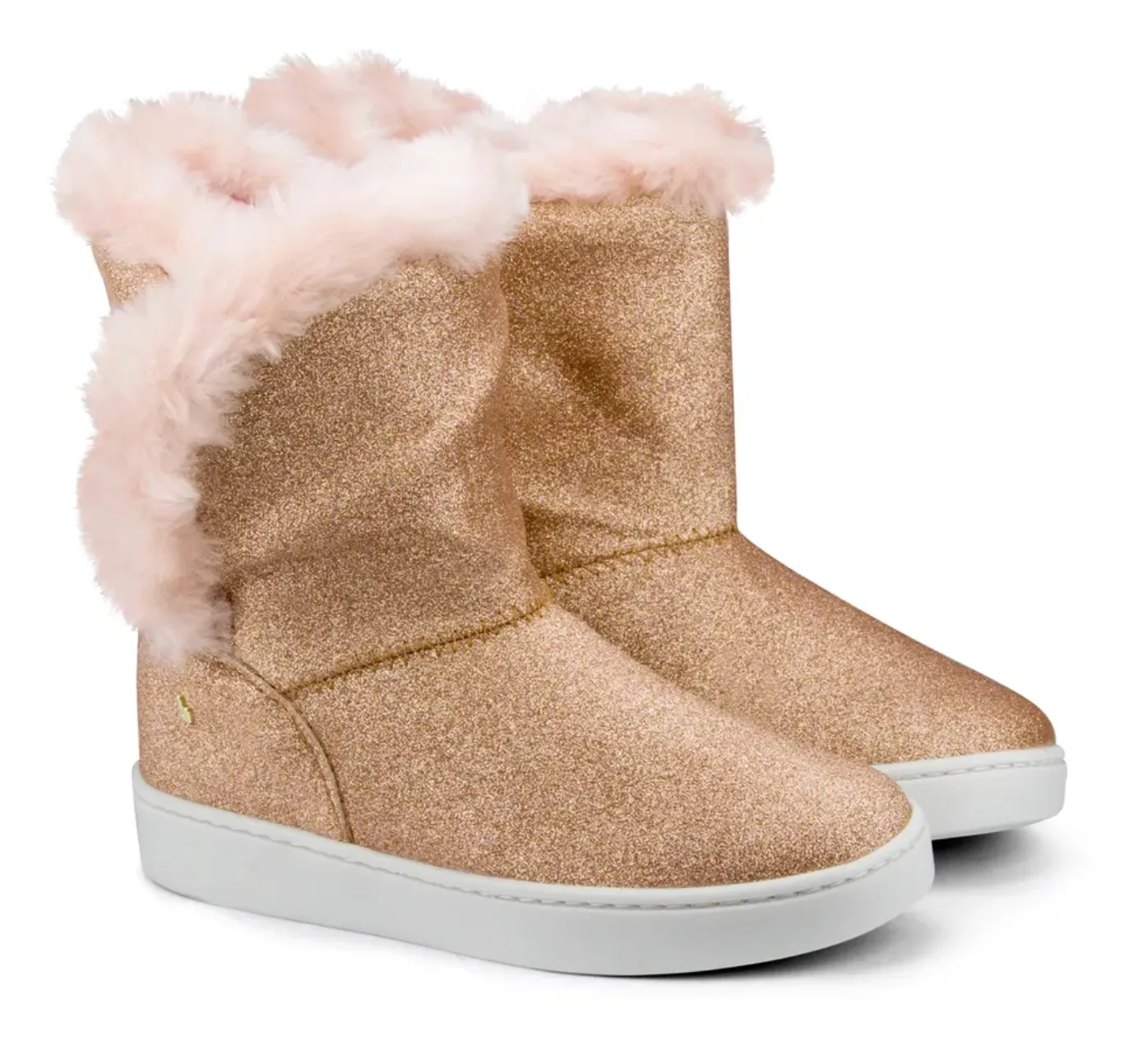 Bibi Boots Cooper Glitter Fur Cuff - 1087023