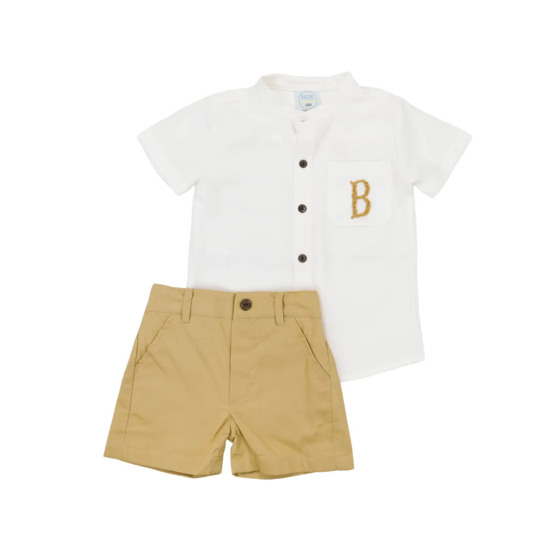 Boys Seaside Style Short Set
