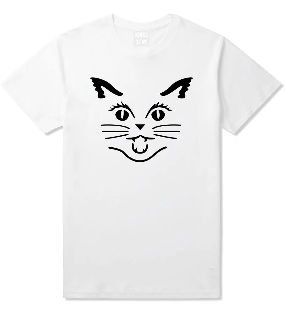 Cat Face Halloween T-Shirt