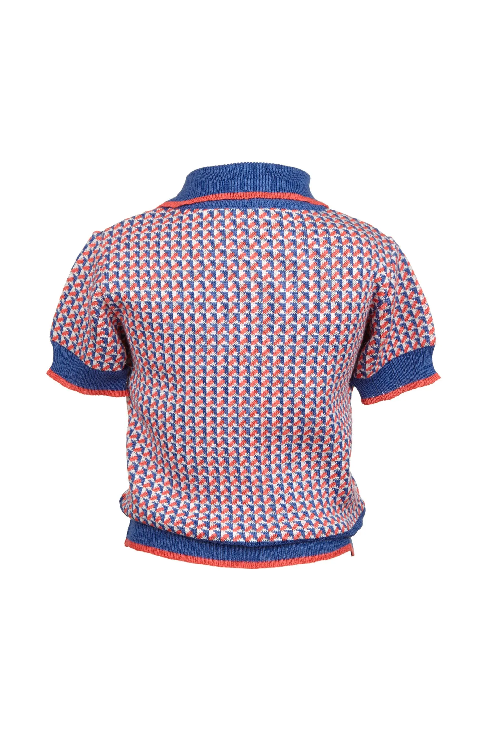Children's Top - Blue/Coral Fly Away
