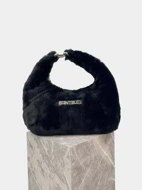 City Bag Black Fur