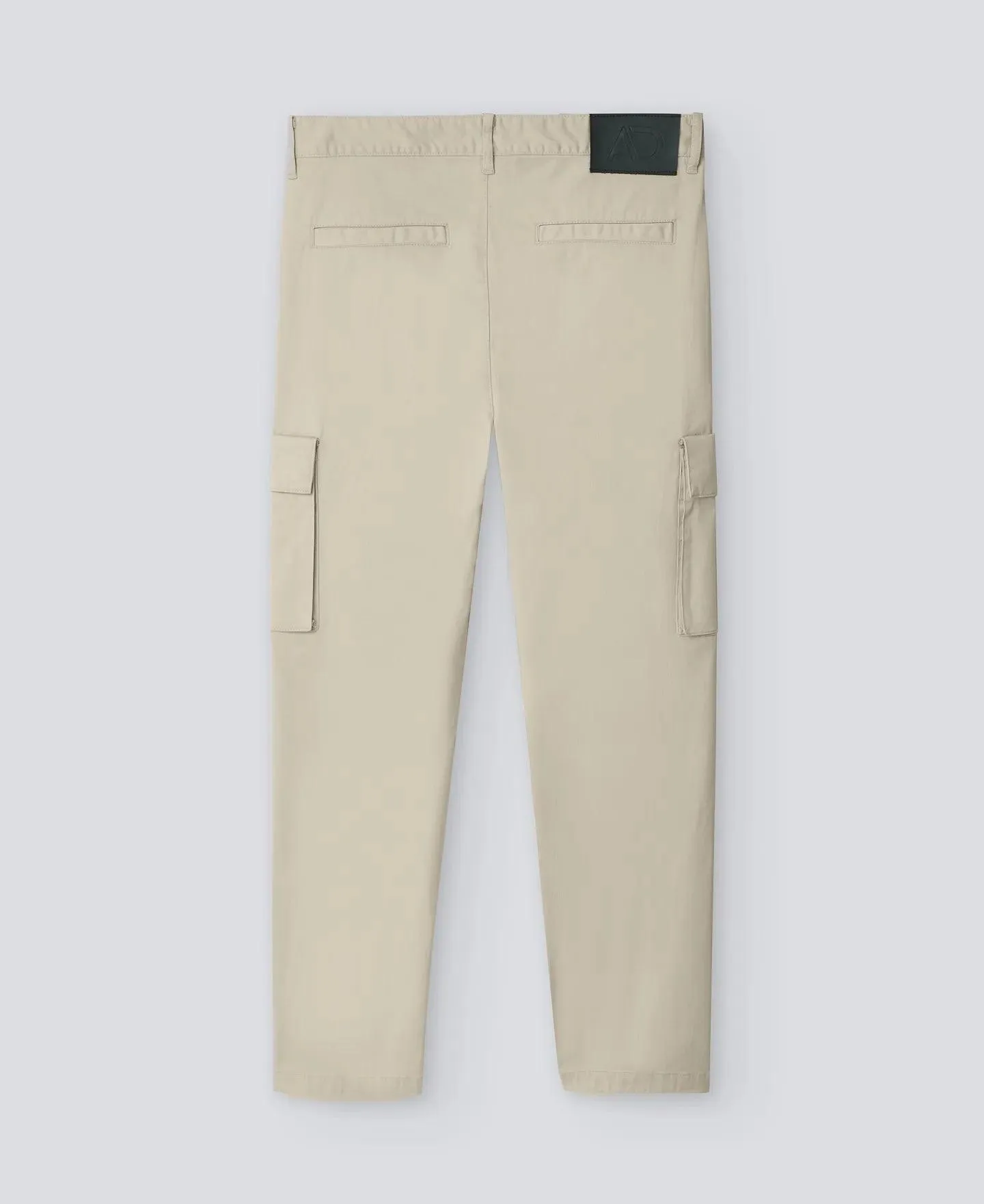 Cotton Cargo Trousers - Ecru