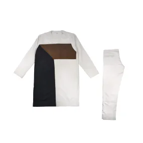 Cream Men's 2pc Set