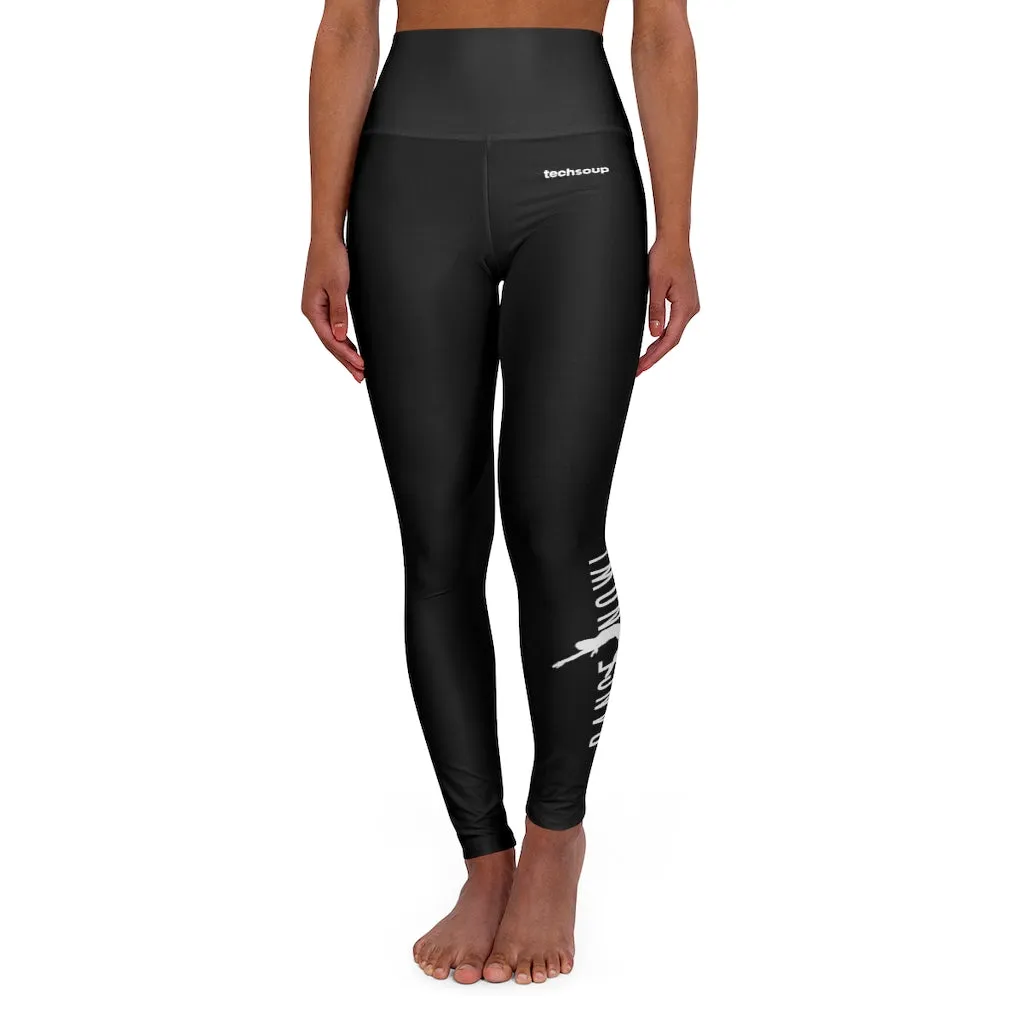 Dance NOW! Black High Waisted Yoga Leggings