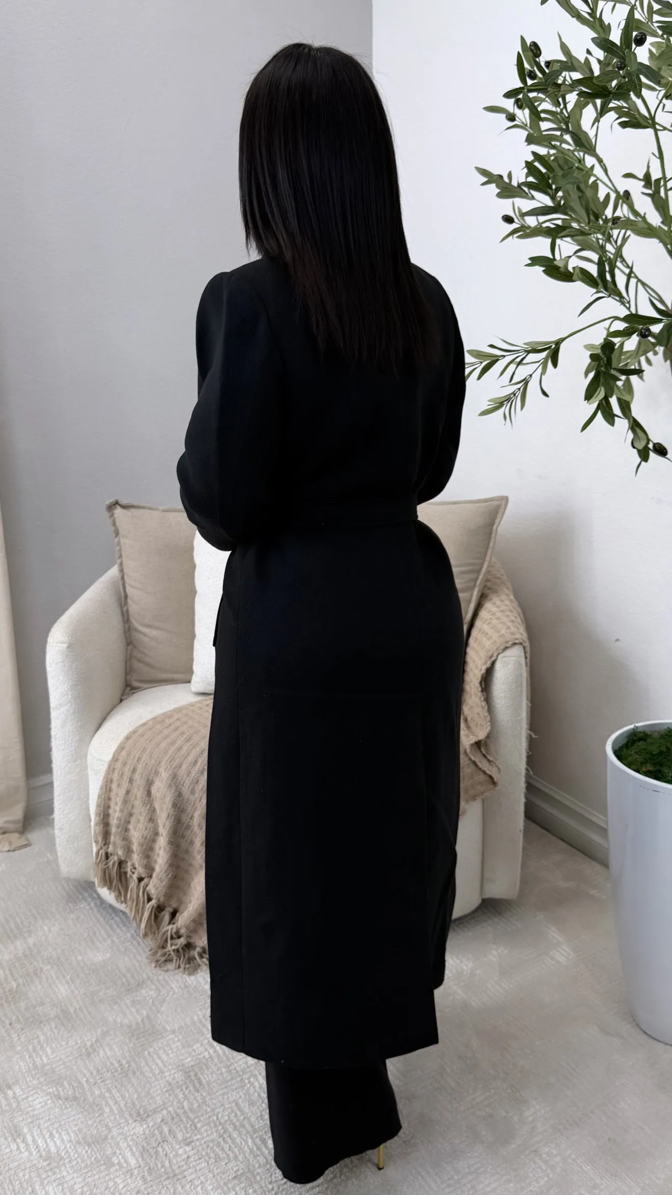EMPIRE STATE BLACK COAT