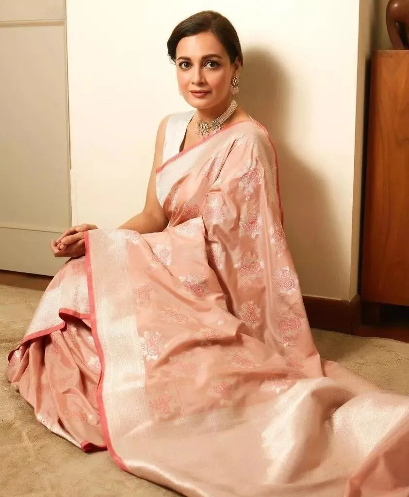 Festival Classic Banarasi Soft Silk Saree & Blouse