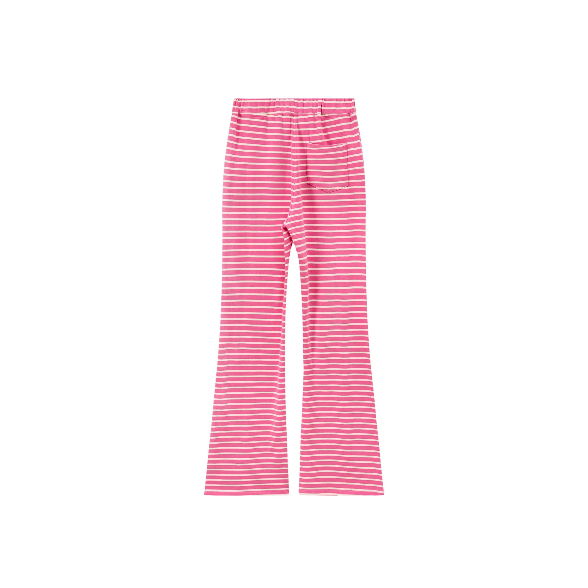 Good Vibes Stripe Slit Casual Pants