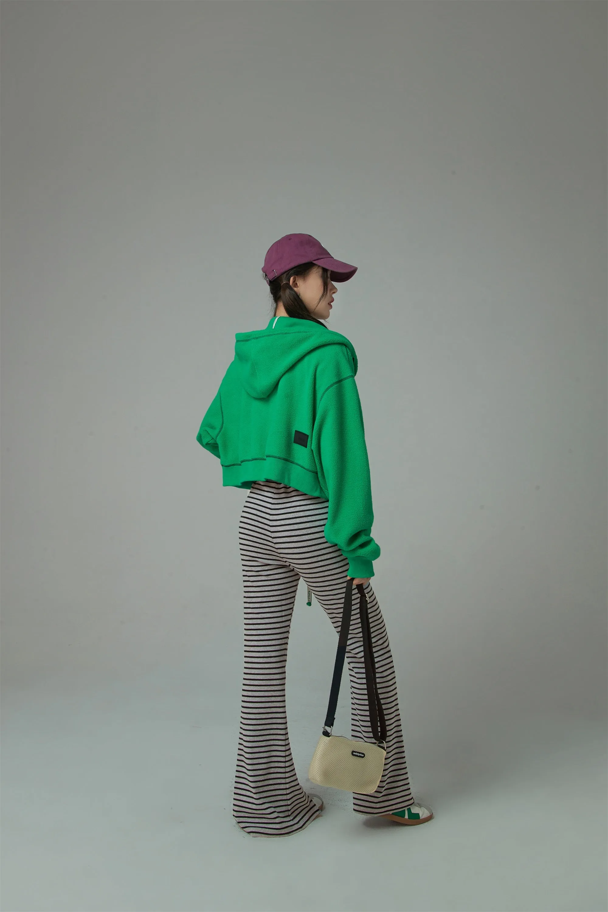 Good Vibes Stripe Slit Casual Pants