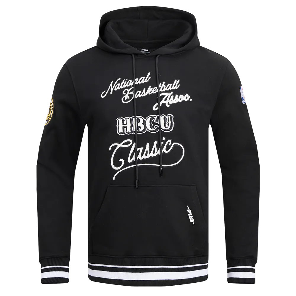 HBCU X NBA ALL STAR 2024 MEN'S RIB FLC PO HOODIE (BLACK)