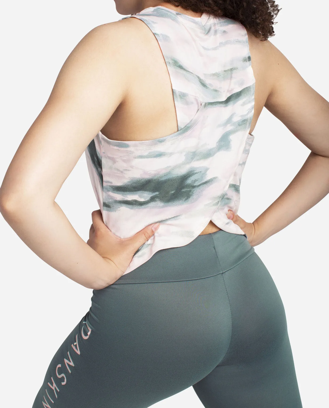 High Neck Tank Sleep Set with Leggings