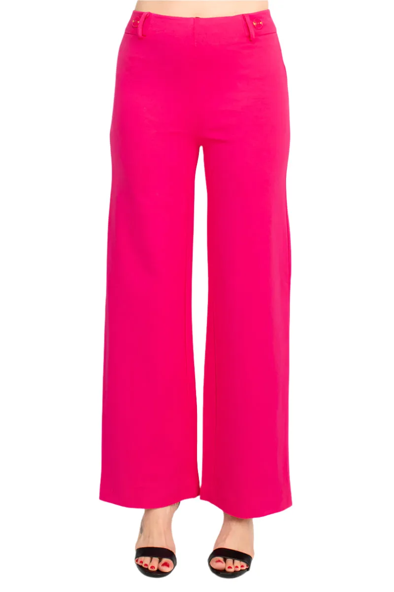 Hope & Harlow rayon wide leg pants