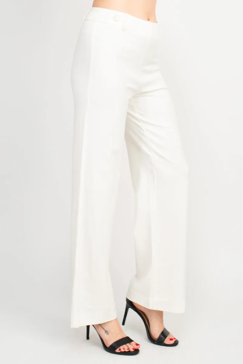 Hope & Harlow rayon wide leg pants