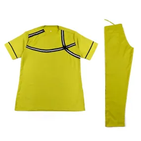 Lime Green Short Sleeve Set