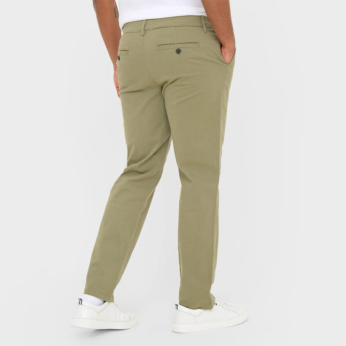 Men's Chino Trouser - Khaki