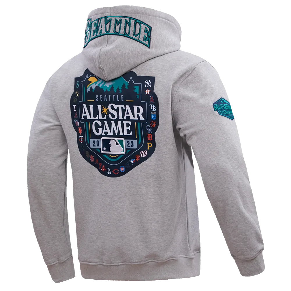 MLB ALL STAR 2023 MEN'S PO HOODIE (HEATHER GREY)