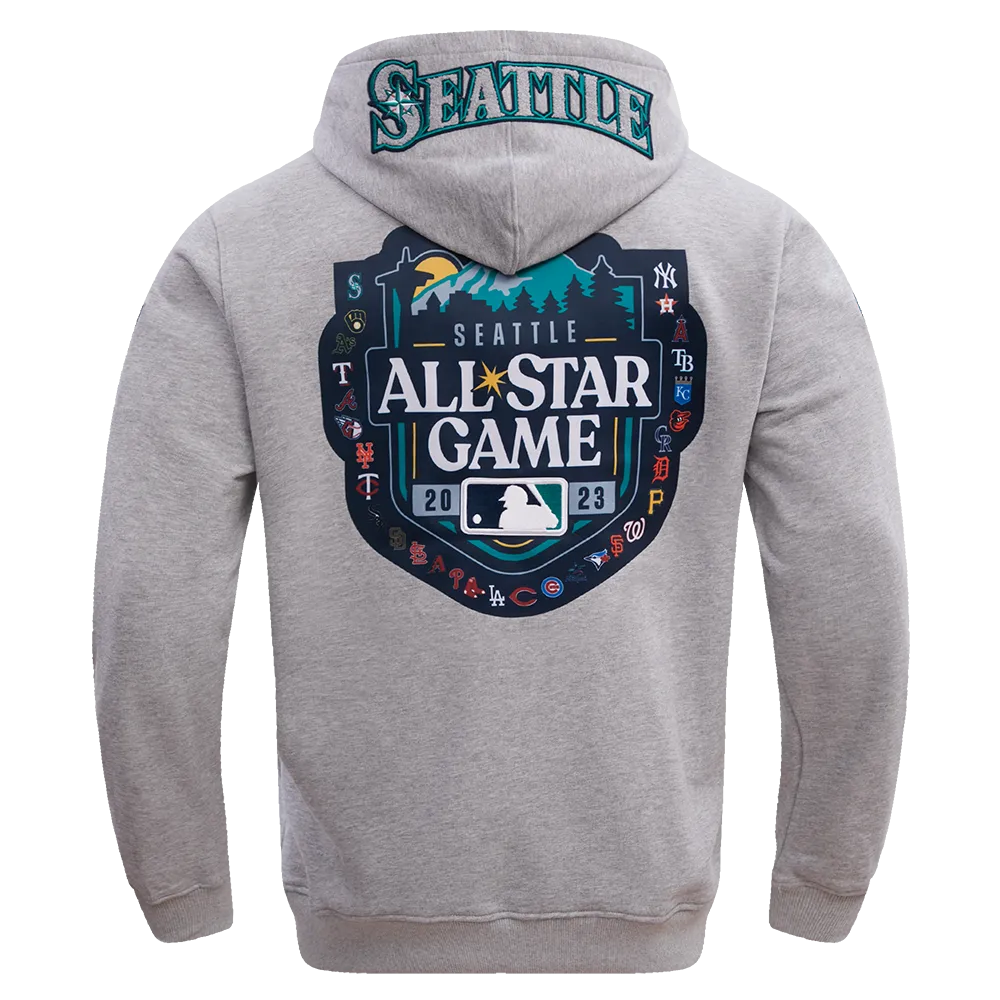 MLB ALL STAR 2023 MEN'S PO HOODIE (HEATHER GREY)