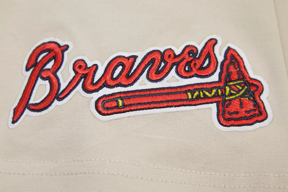 MLB ATLANTA BRAVES HYBRID MEN'S TOP (KHAKI)
