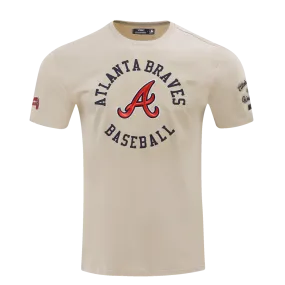 MLB ATLANTA BRAVES HYBRID MEN'S TOP (KHAKI)