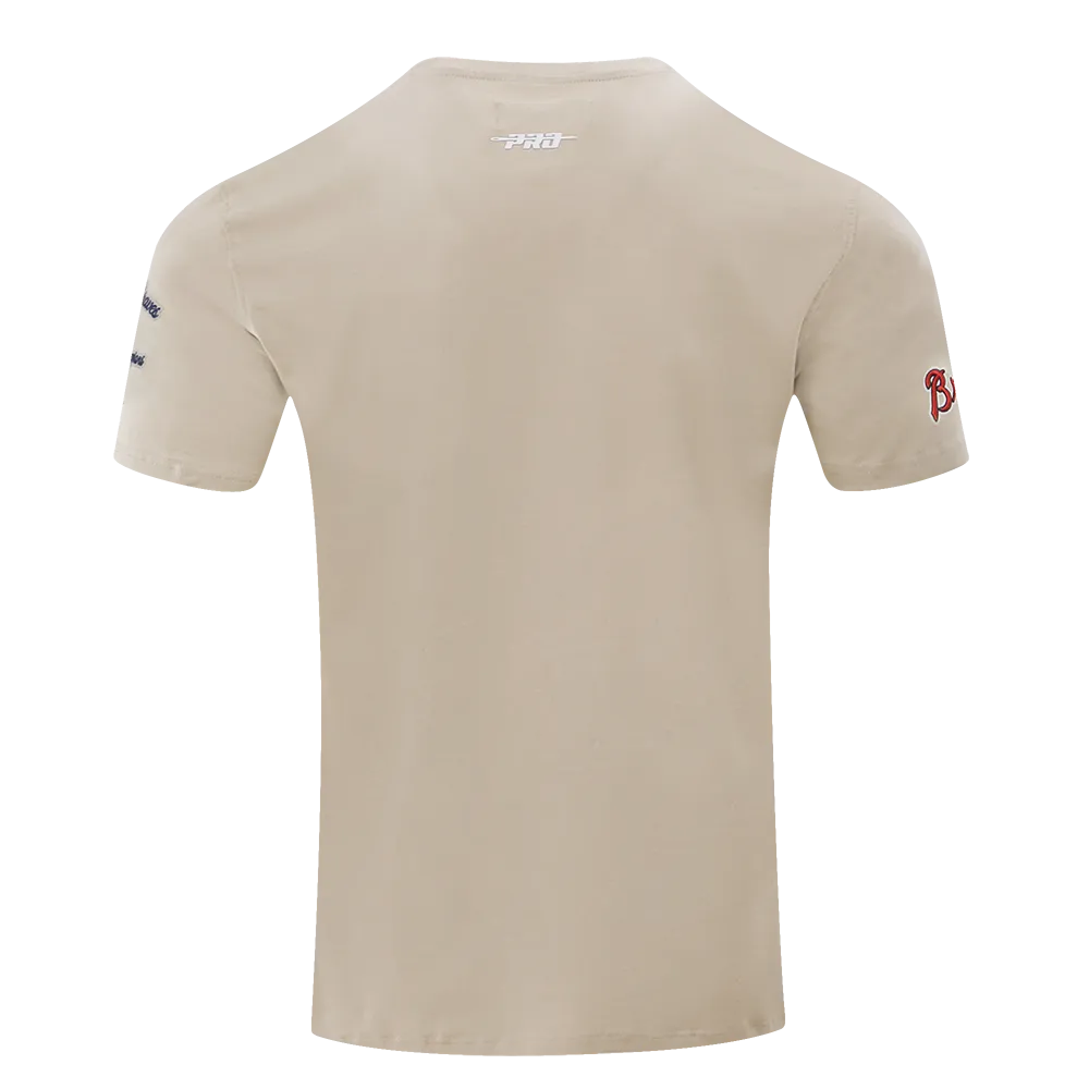 MLB ATLANTA BRAVES HYBRID MEN'S TOP (KHAKI)