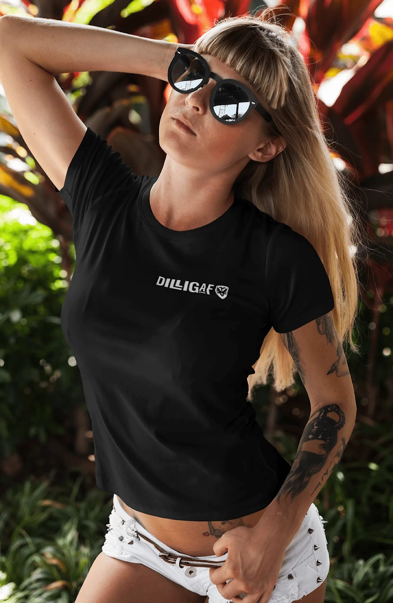 Never walk on Eggshells Ladies Tee