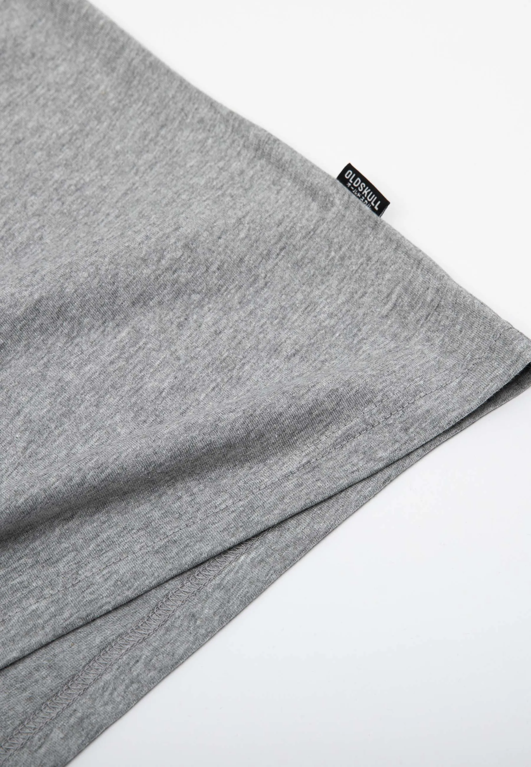Oni Orgy Backprint T-Shirt Heather Grey