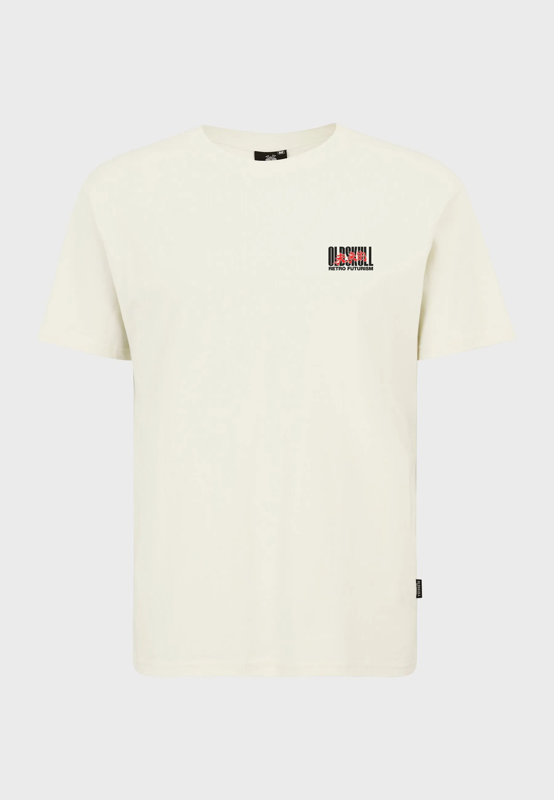 OS Cyber Racer Backprint T-Shirt Off White