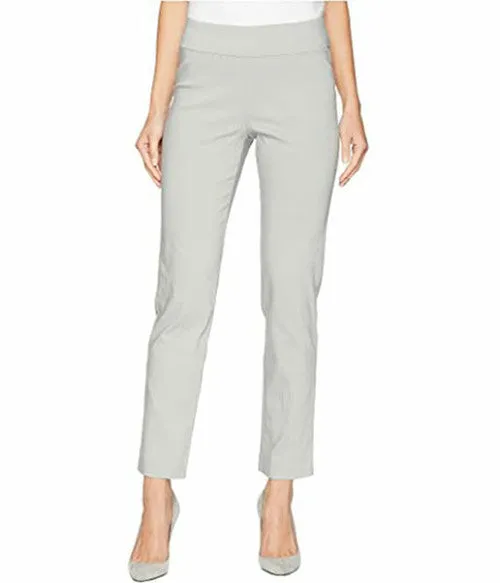 Pull-On Ankle Pants - Cement