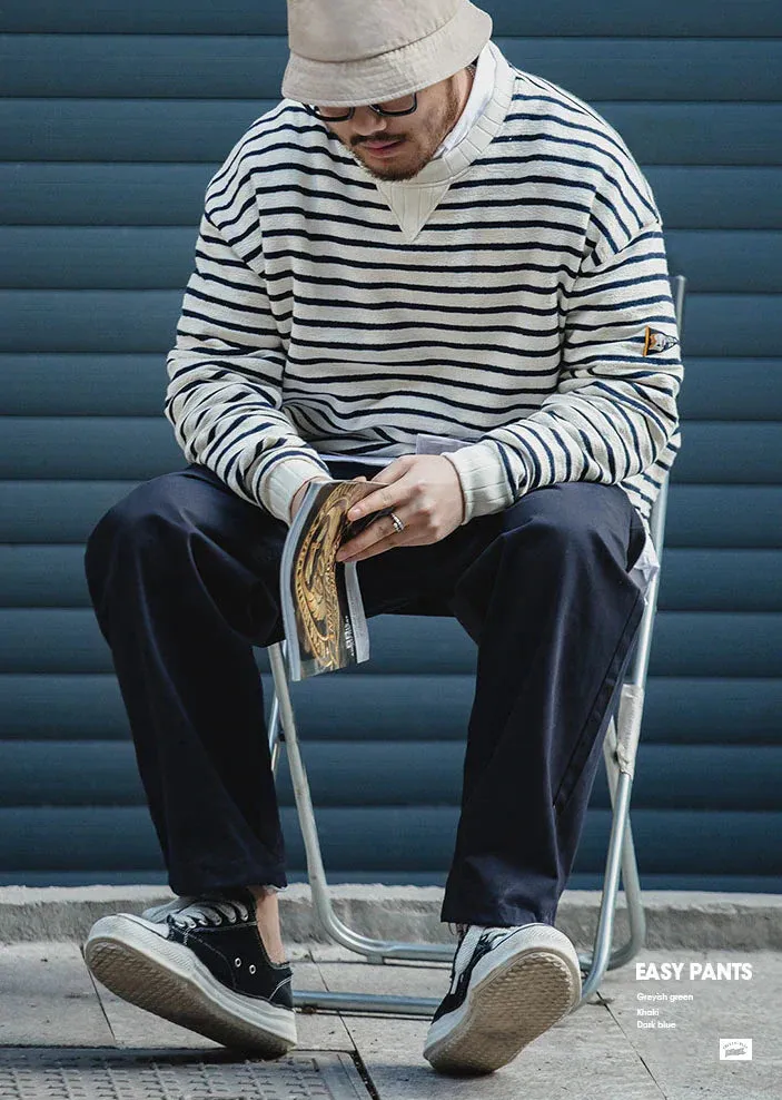 Retro Casual Easy Pants