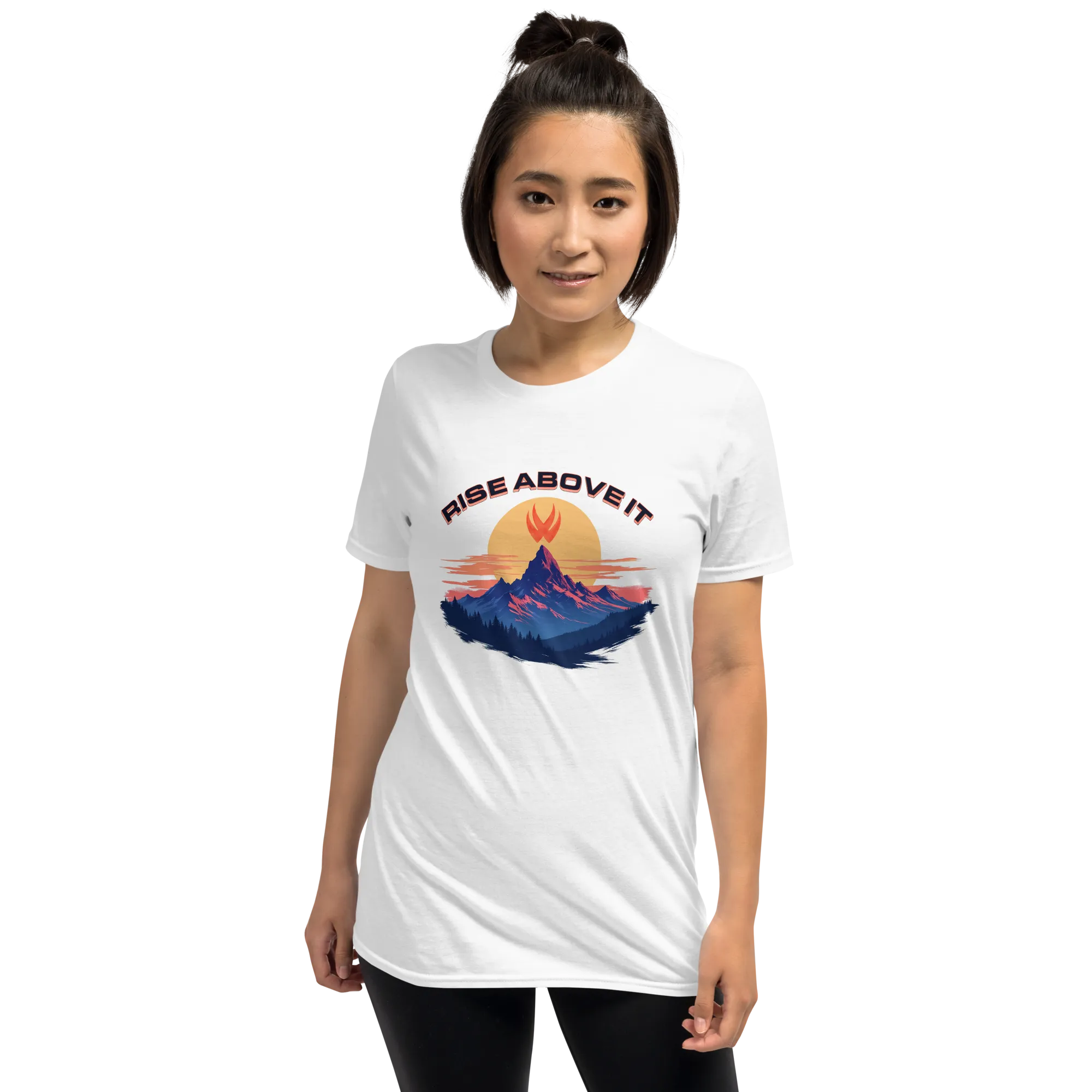Rise Above It Mountain Top Women's Tee