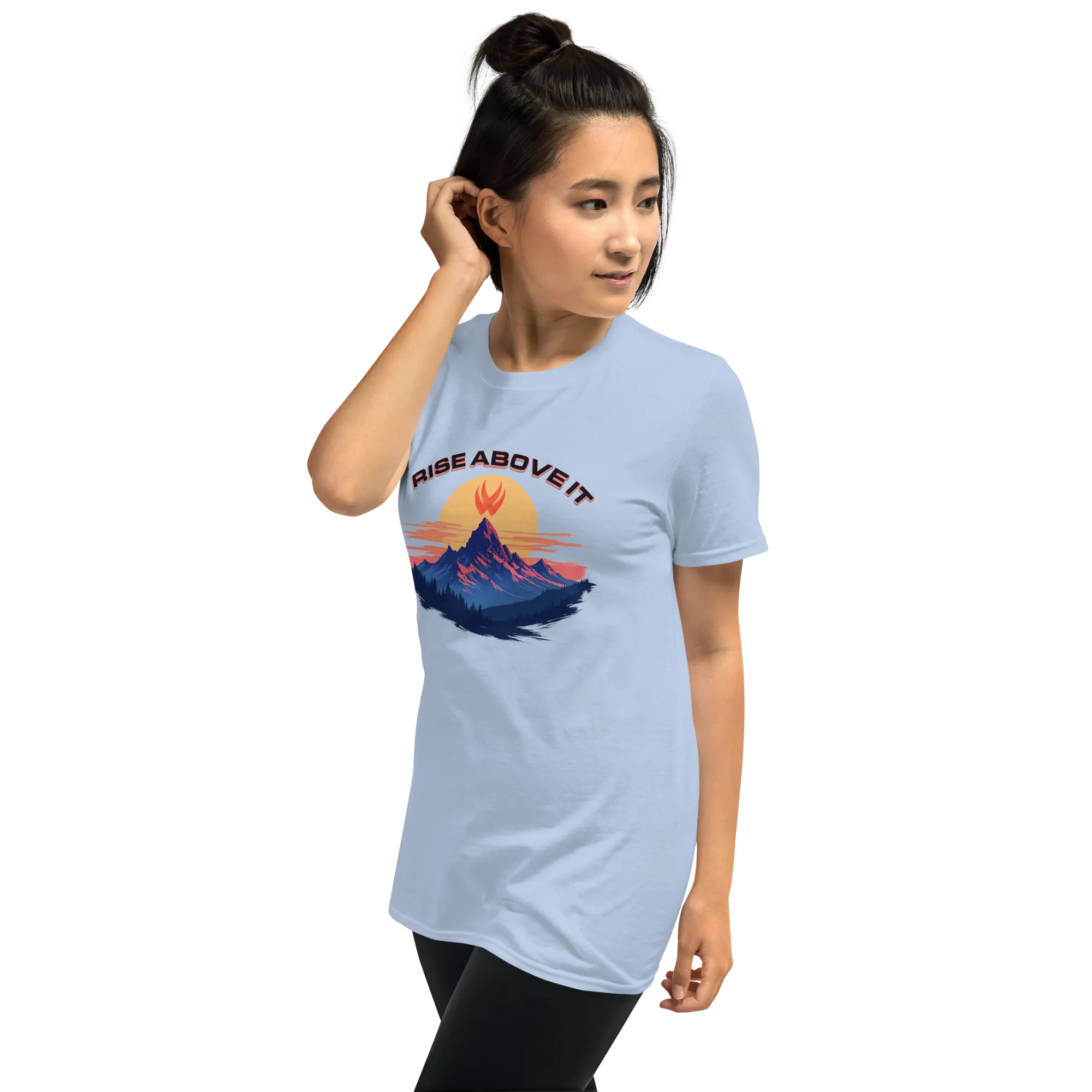Rise Above It Mountain Top Women's Tee