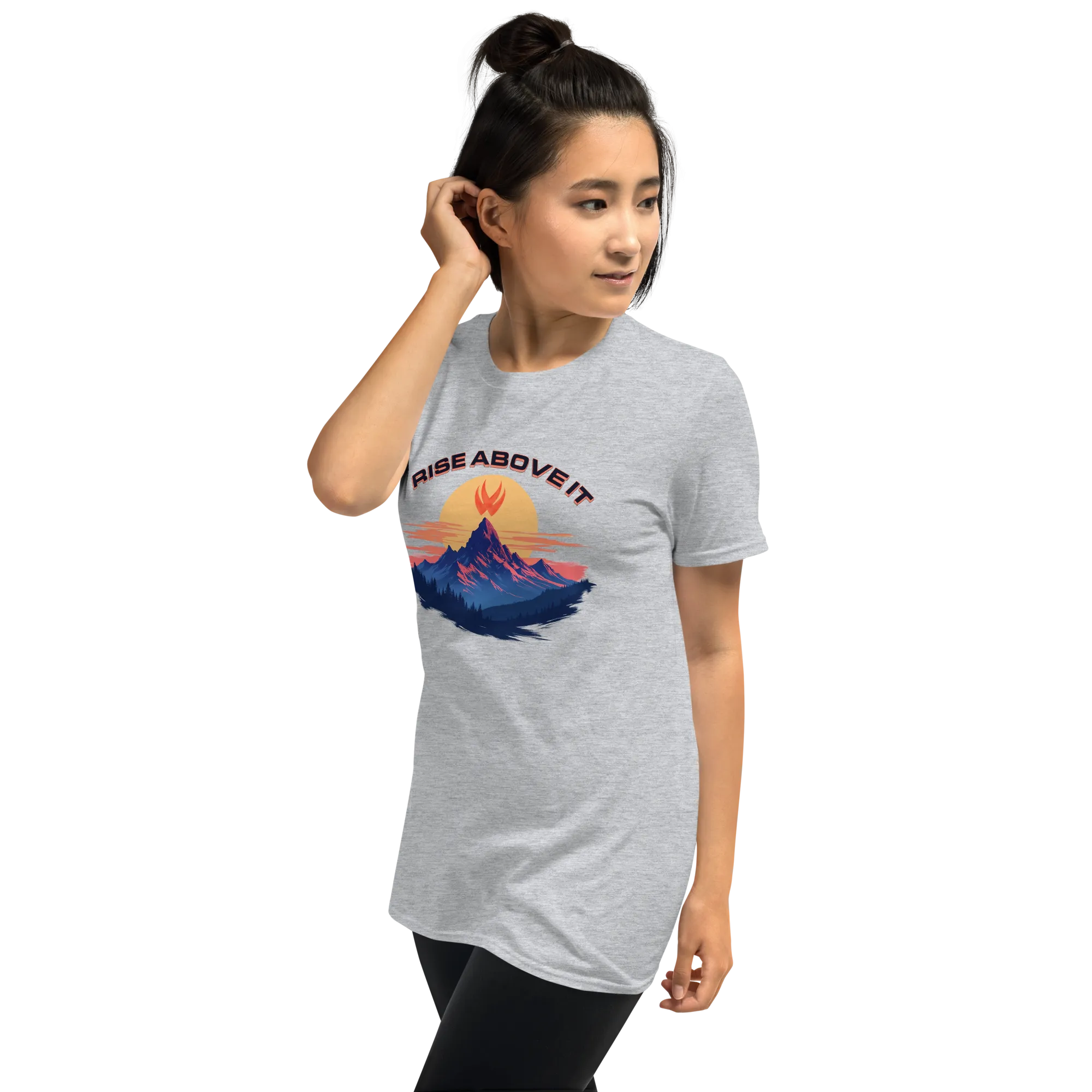 Rise Above It Mountain Top Women's Tee