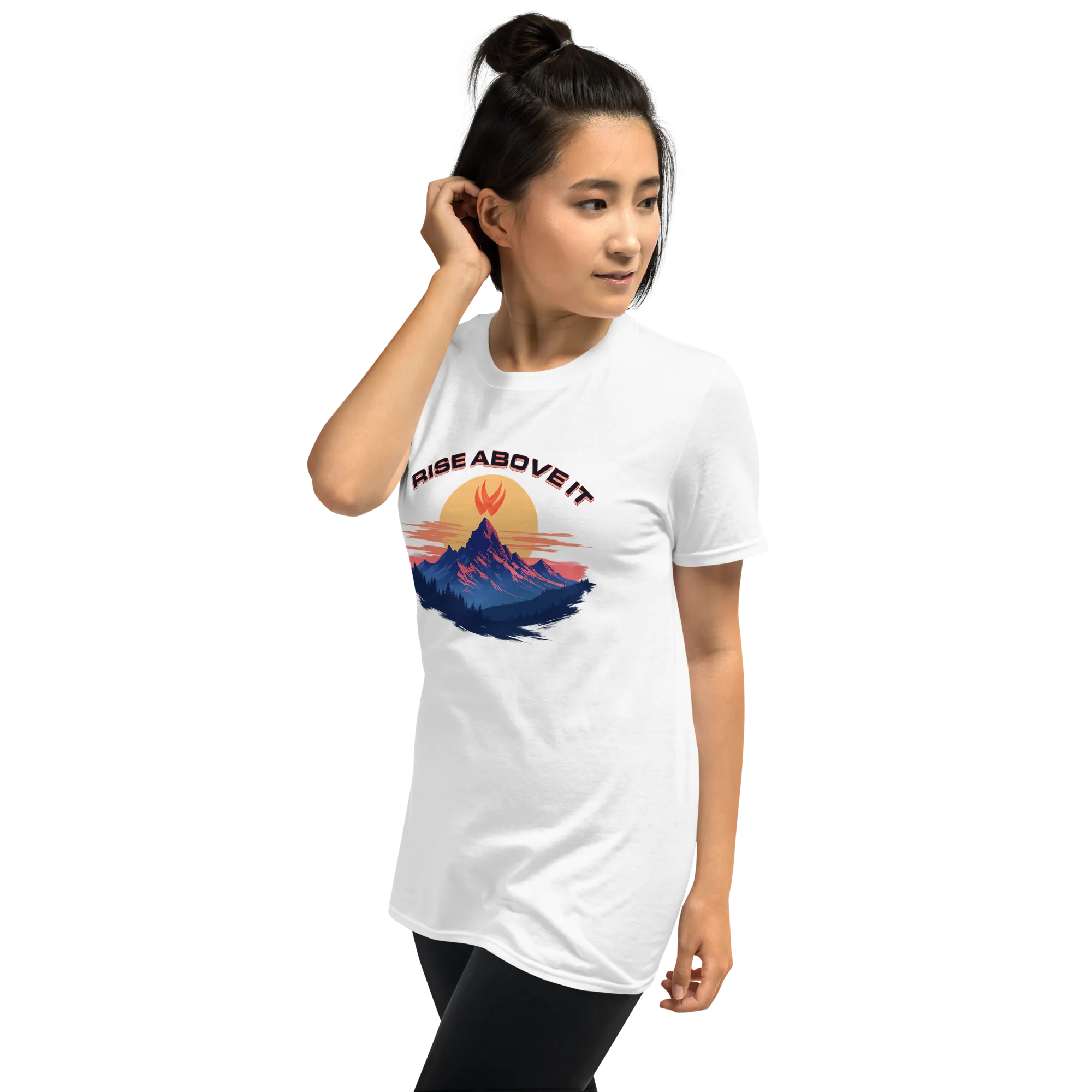 Rise Above It Mountain Top Women's Tee