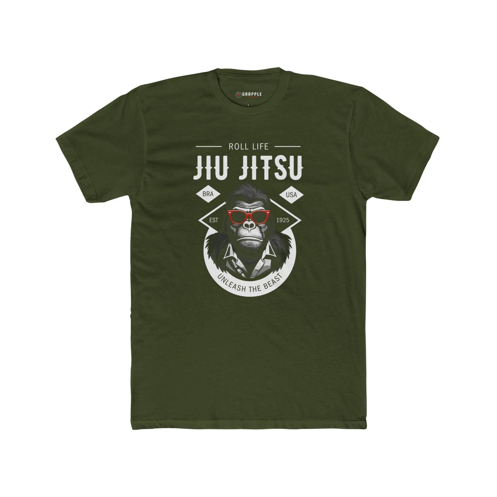 Roll Life Gorilla BJJ T Shirt