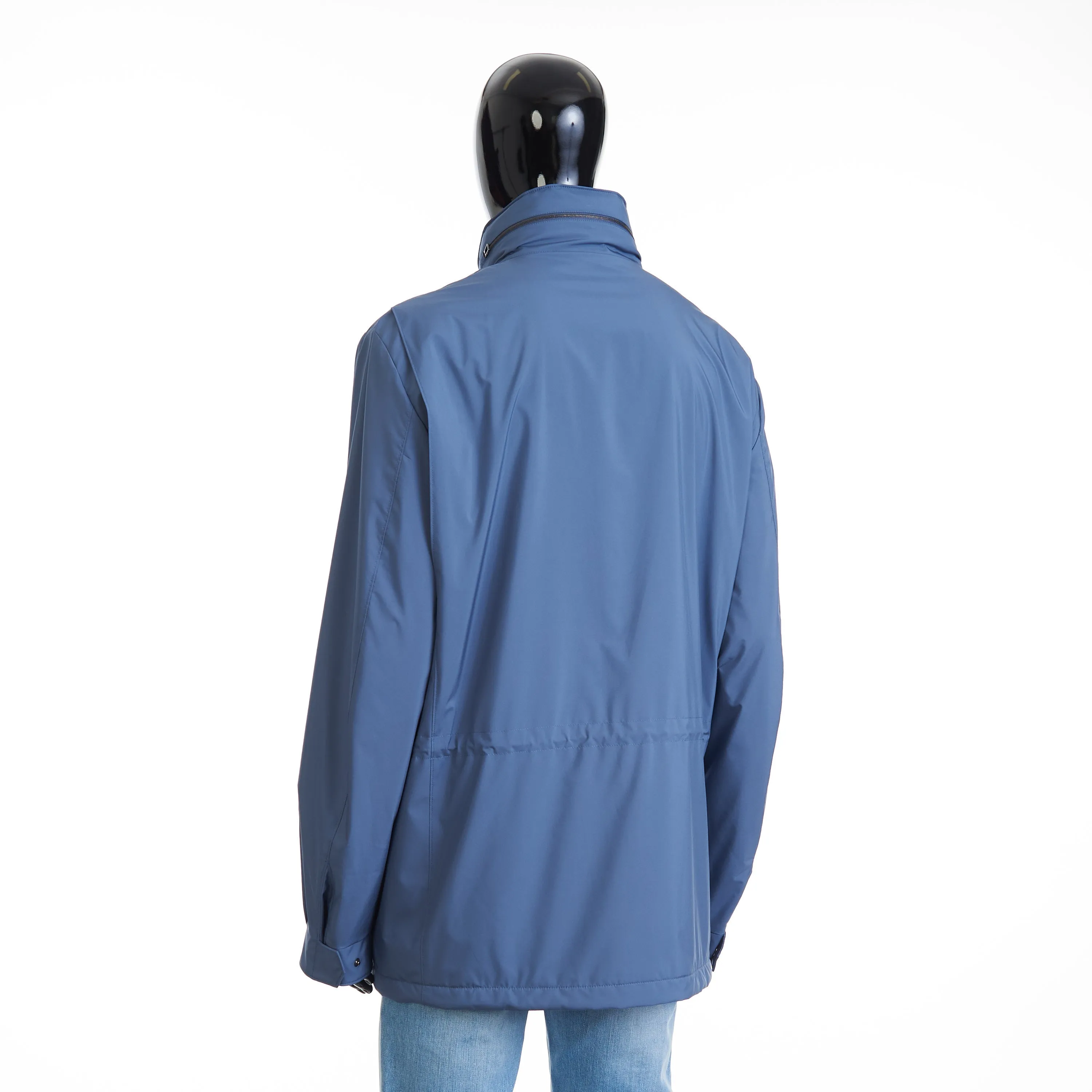 Scanda Blue Windmate Traveller Jacket -Technical Fabric - Storm System
