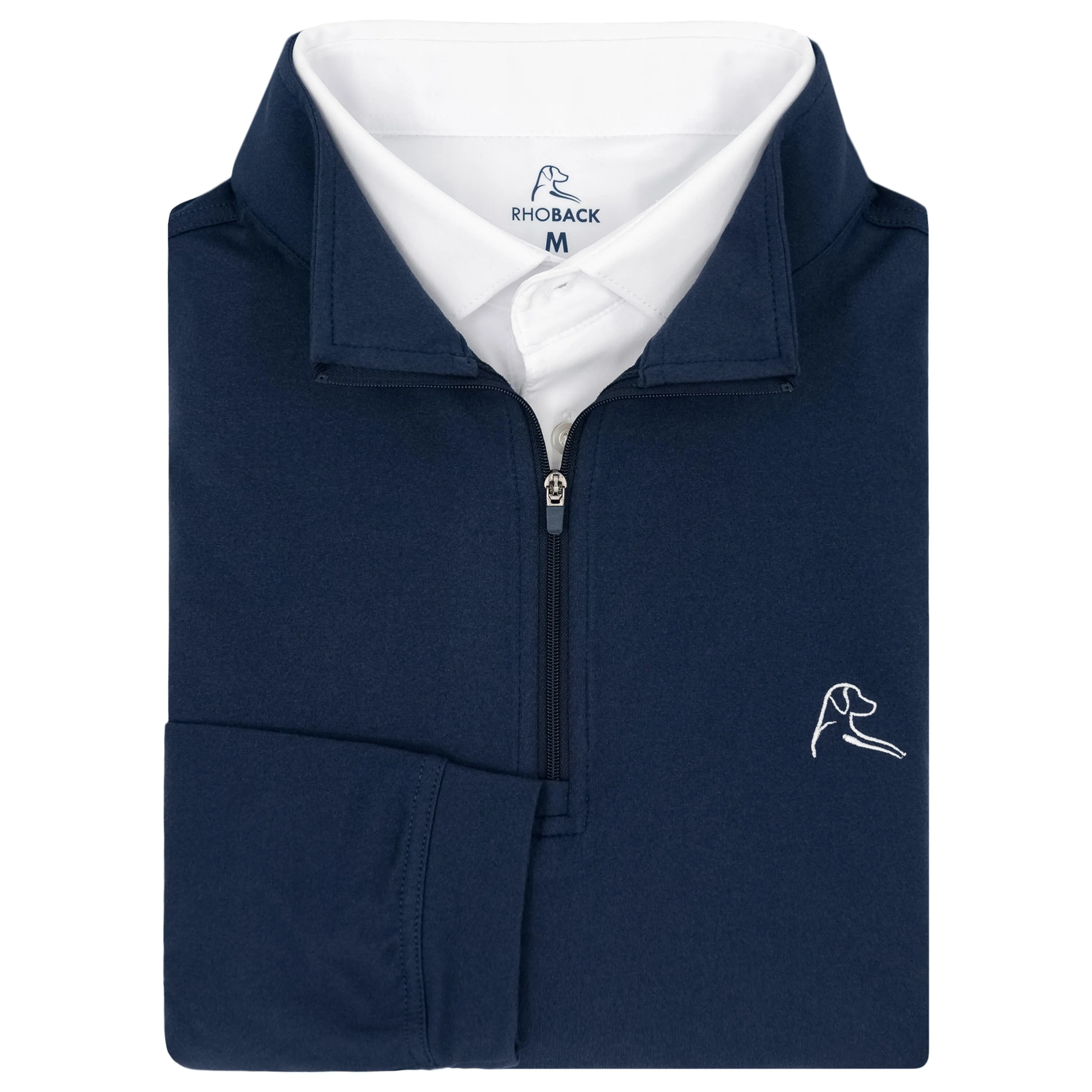 Solid Performance Q-Zip | Solid - Fleet Navy
