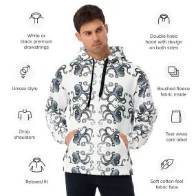 'Squids in' Unisex Allover Print Hoody