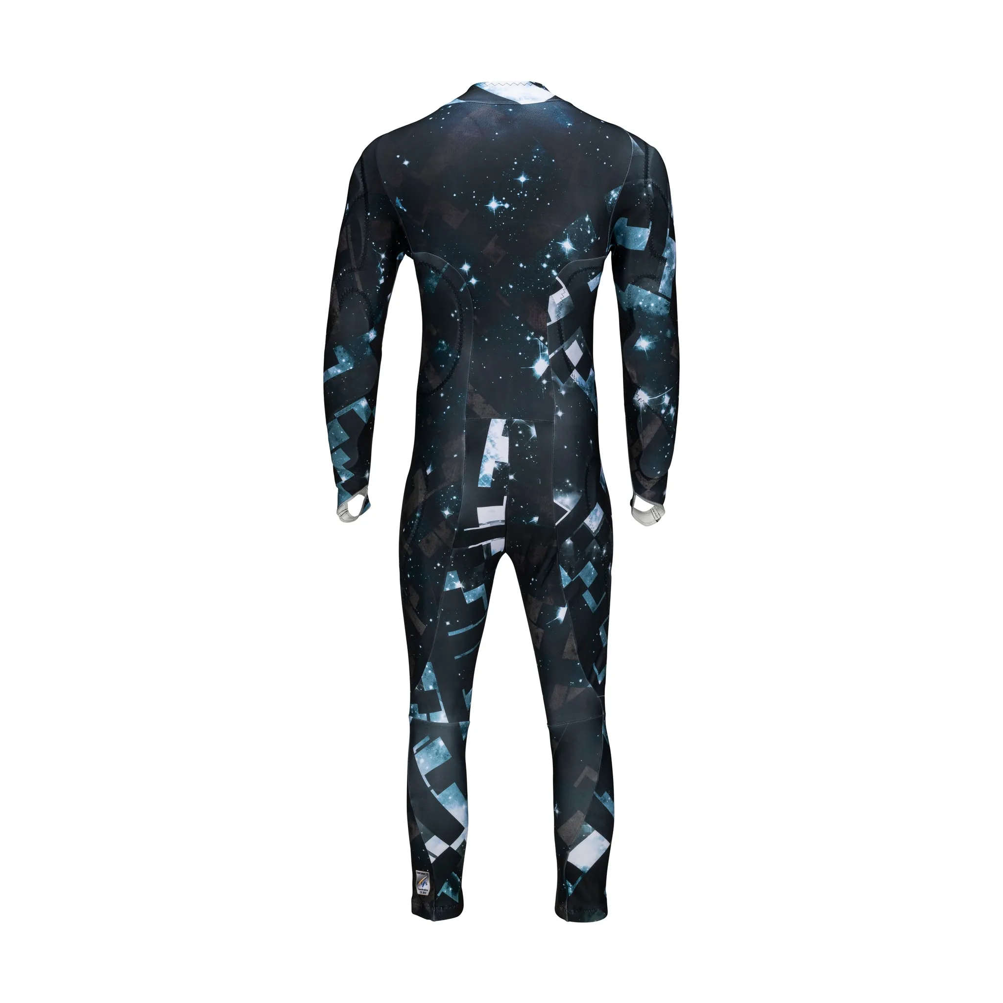 Stellar Adult Race Suit - Black/Turquoise