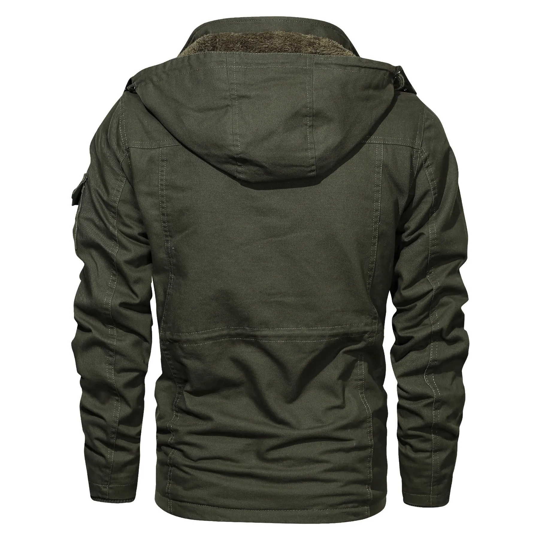 Style Thick Winter Inner Protection Men's Jacket